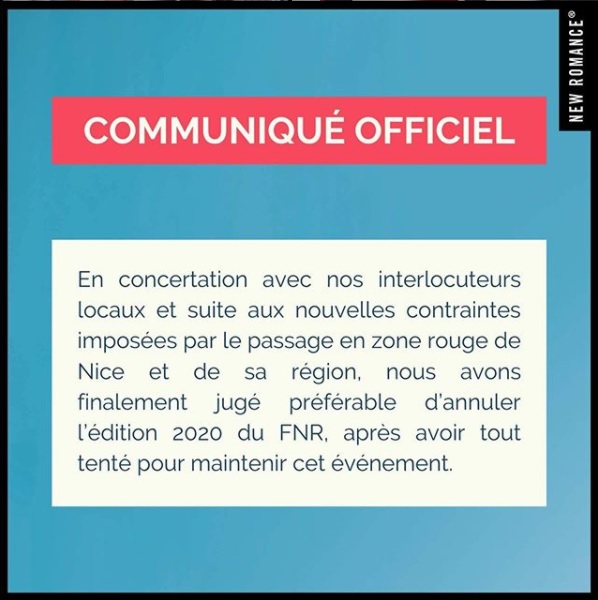 communiqué officiel festival new romance
