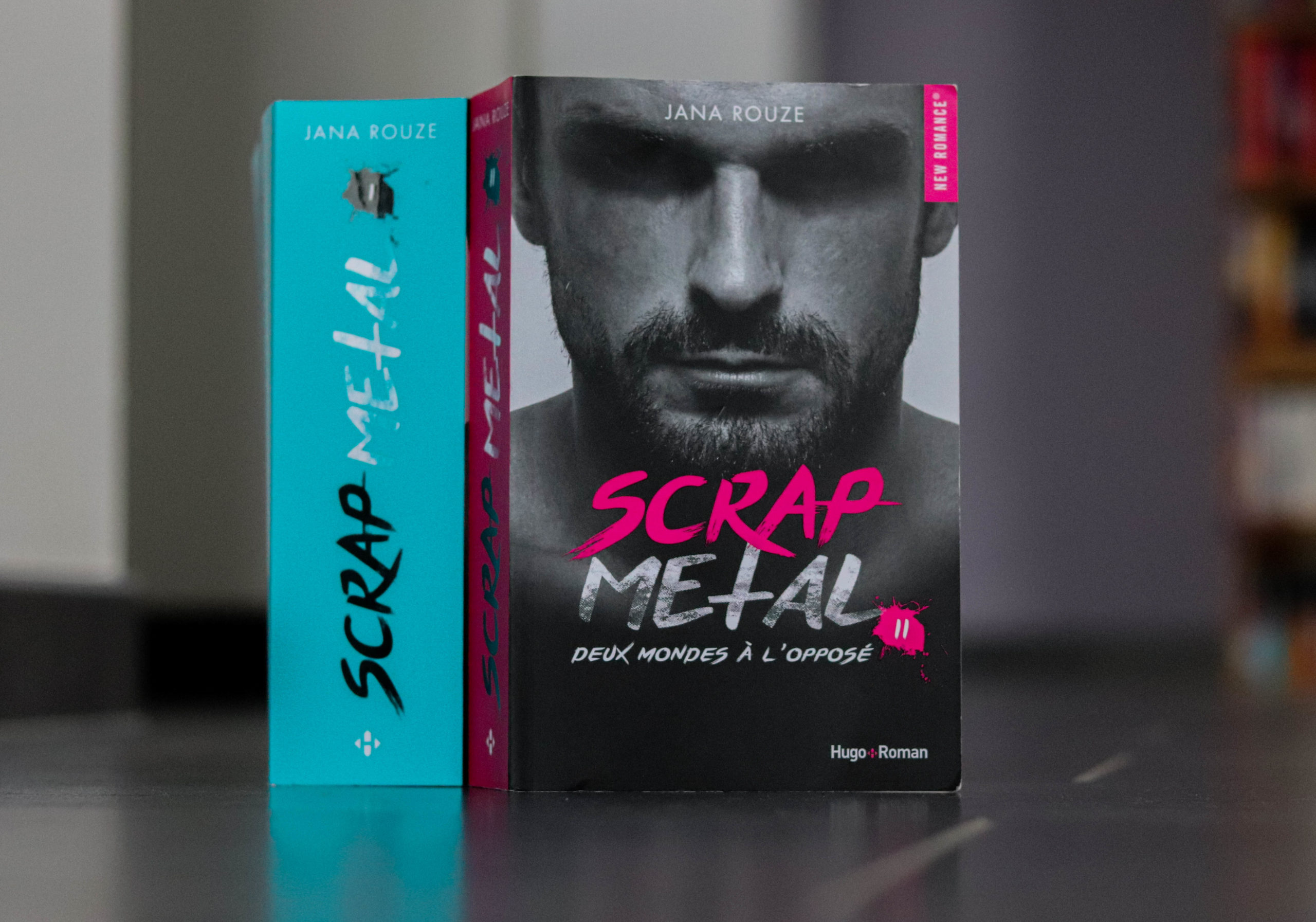 scrap metal tome 2 jana rouze deux mondes à l'opposé avec le tome 1