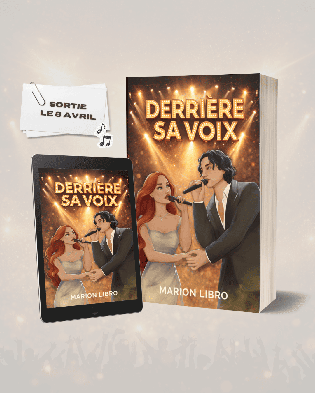 derrière sa voix marion libro à paraitre