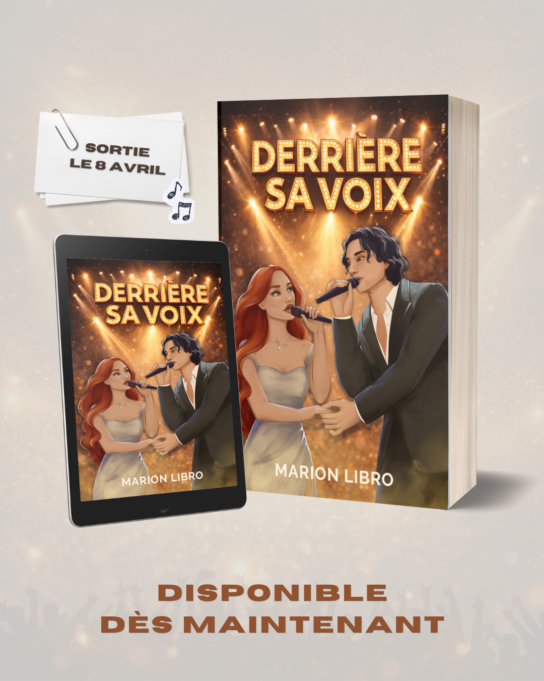 derrière sa voix marion libro