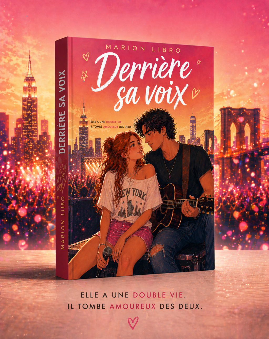 derriere sa voix visuel